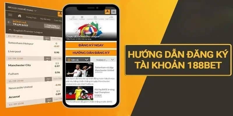 Các lỗi trong quá trình đăng ký 188Bet và cách xử lý